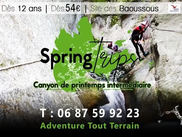 canyoning céret